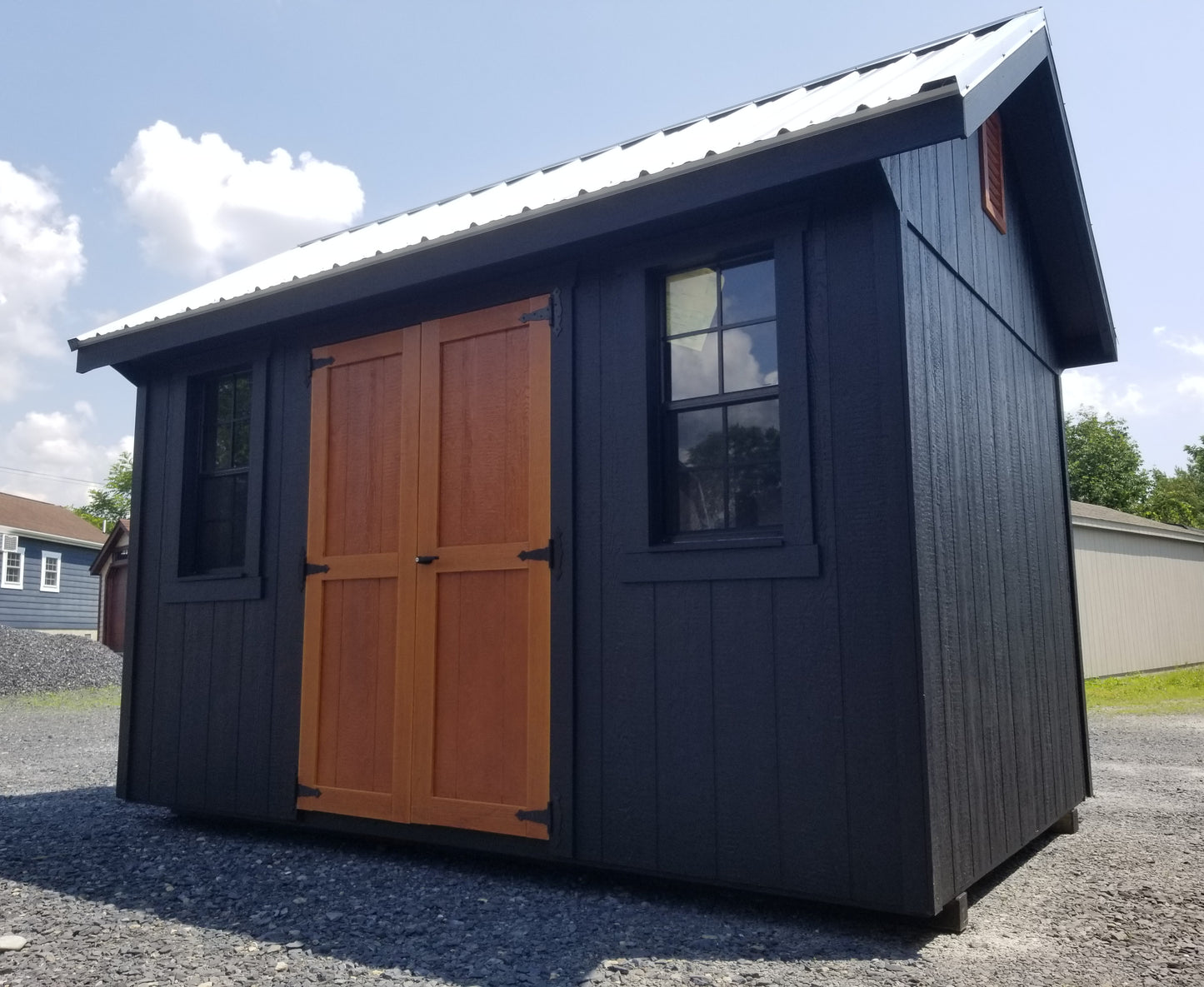 8x12 Garden Shed with SmartTec Siding