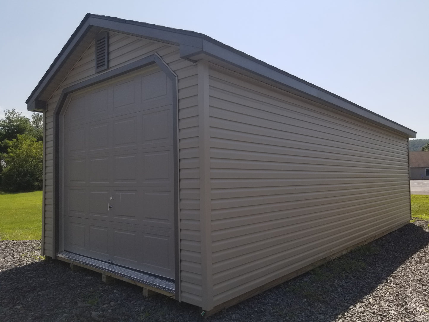 12x28 Garden Garage with Vinyl Siding