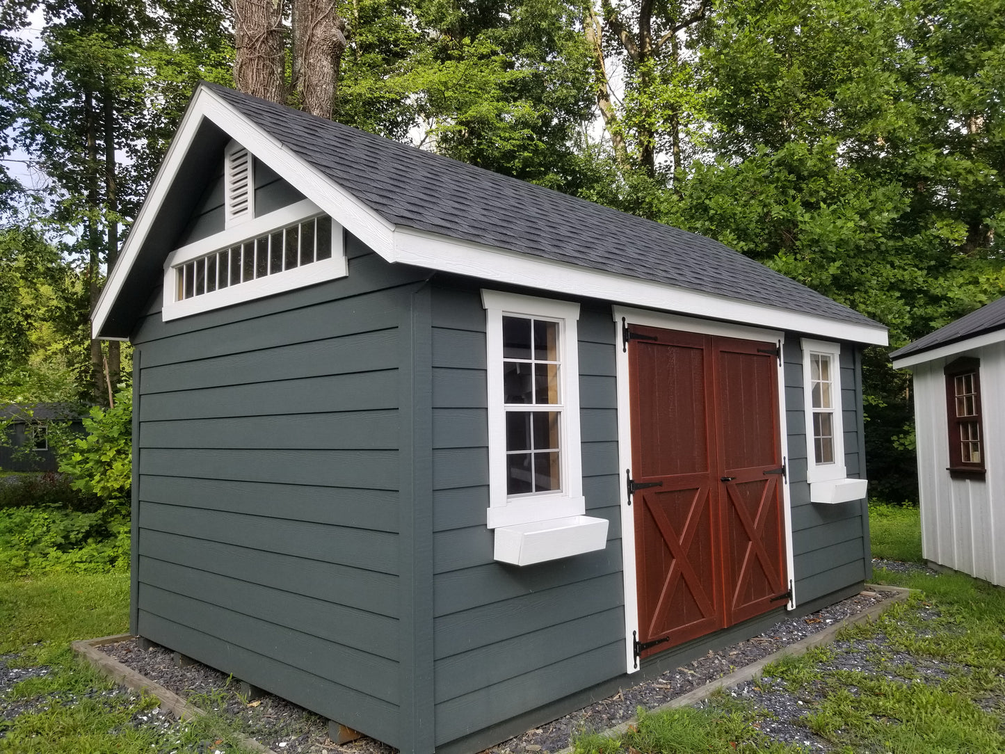 10x16 Hardie Lap Garden Shed