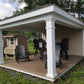 12x20 Lanai Poolhouse with Vinyl Siding