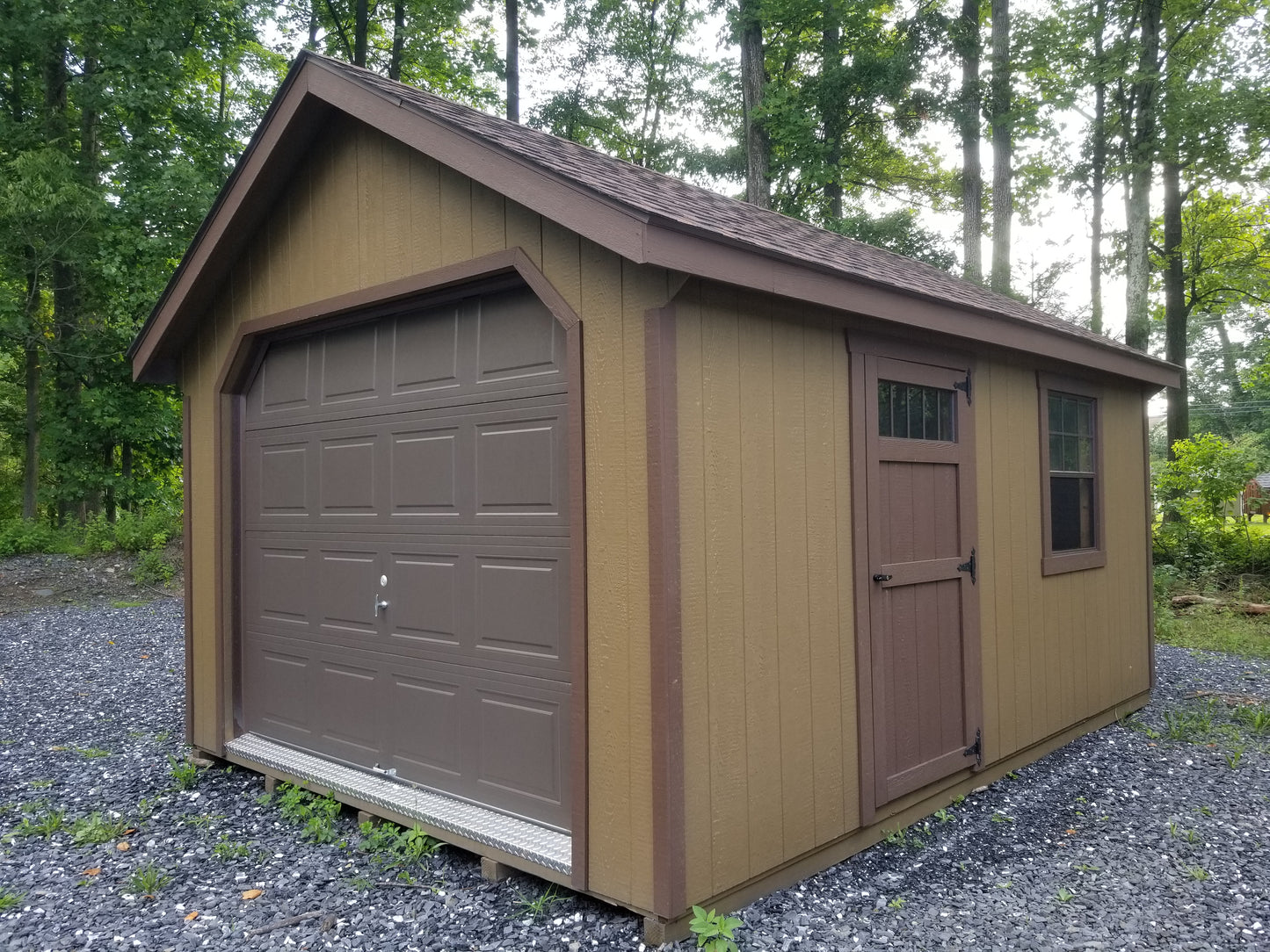 12x16 Garden Garage with SmartTec Siding