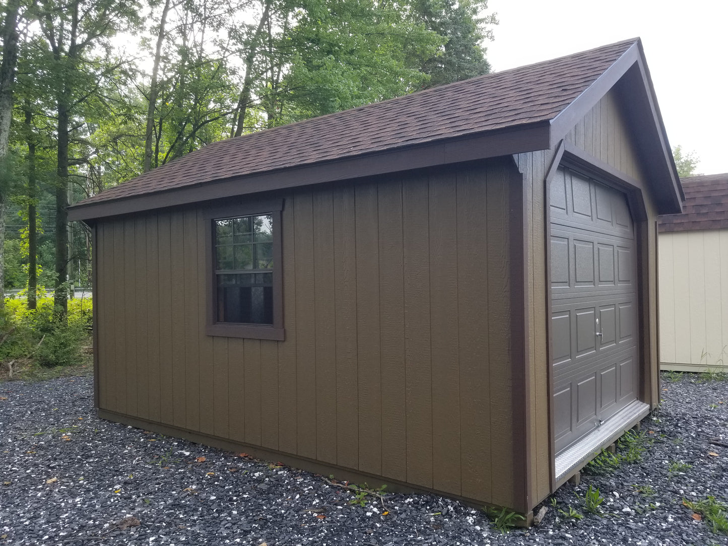 12x16 Garden Garage with SmartTec Siding