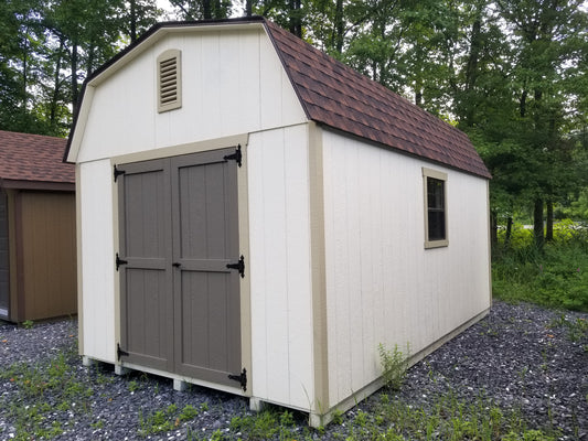 10x16 High Barn with SmartTec Siding