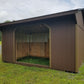 10x16 Horse Run-in Shed with SmartTec Siding