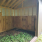 10x16 Horse Run-in Shed with SmartTec Siding