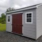 8x12 A-frame with Vinyl Siding