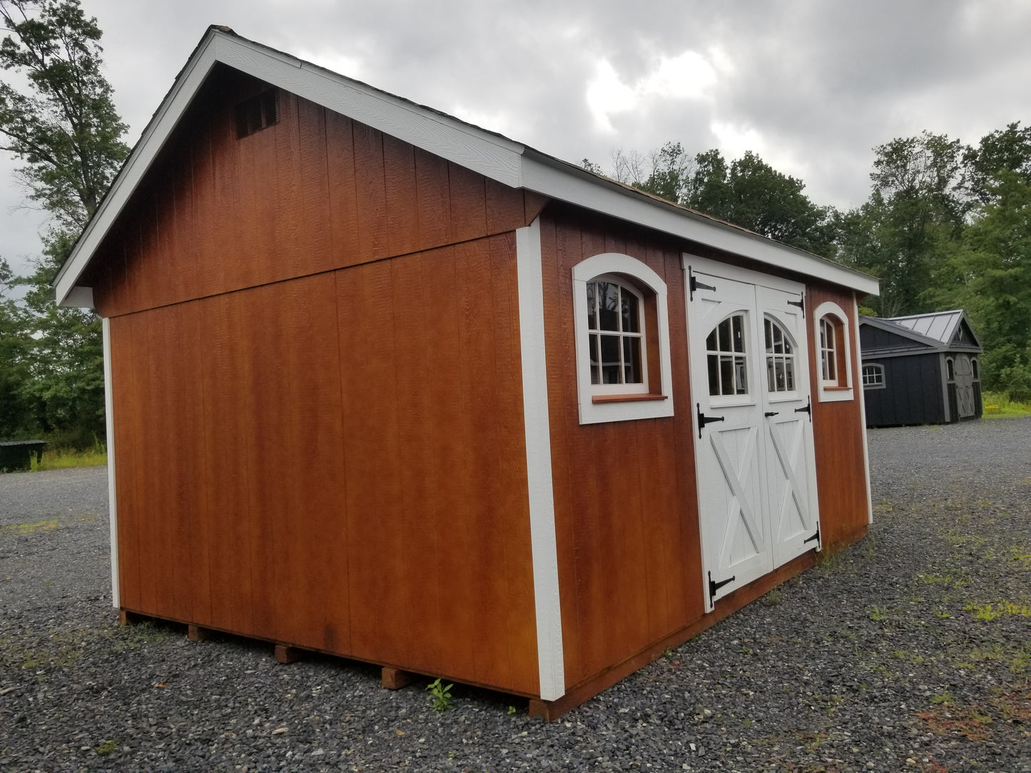 12x16 Garden Shed with SmartTec Siding