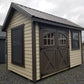 8x12 Garden Shed with Vinyl Siding