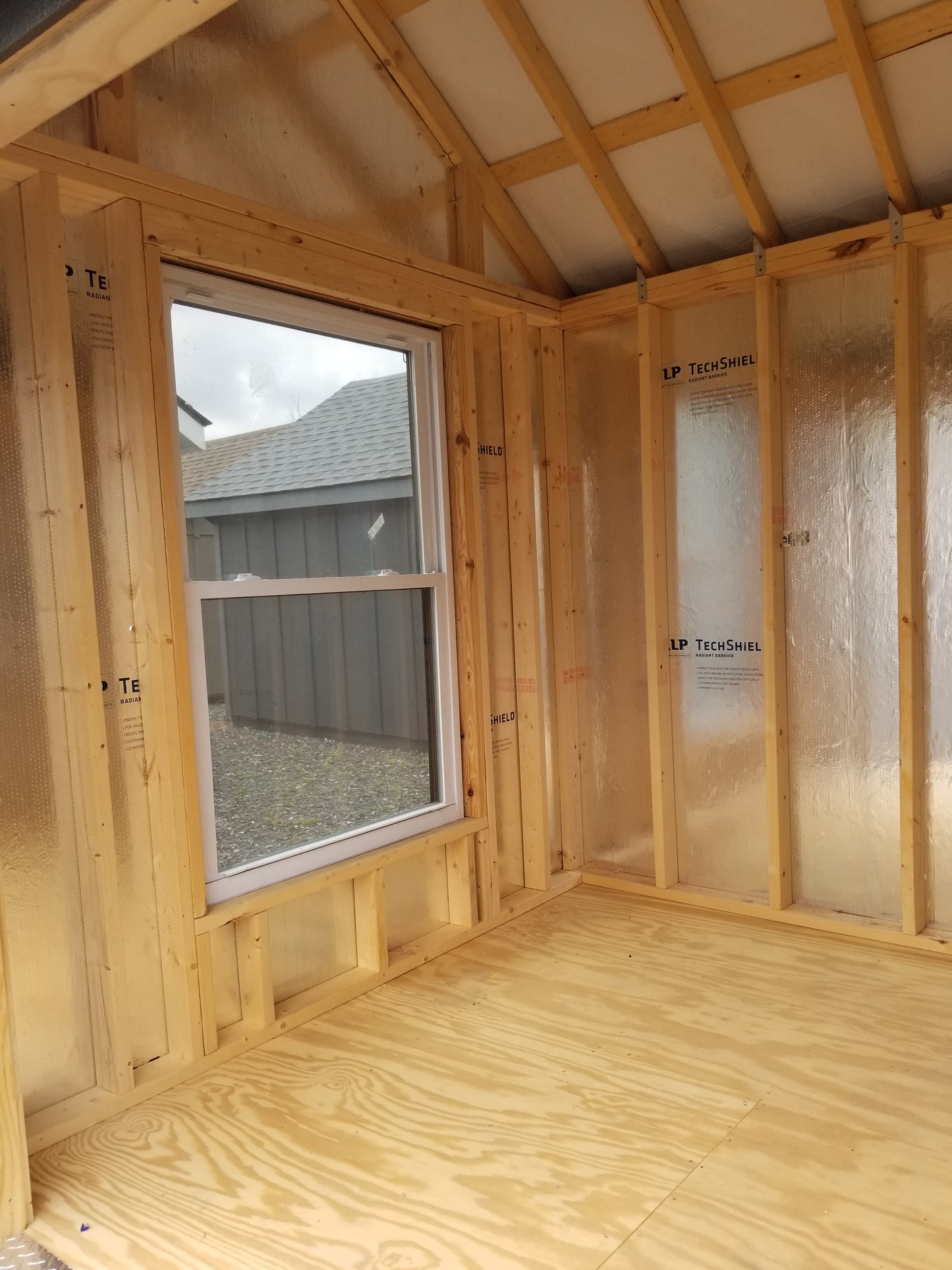 8x12 Garden Shed with Vinyl Siding