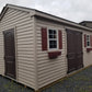 10x16 A-frame with Vinyl Siding