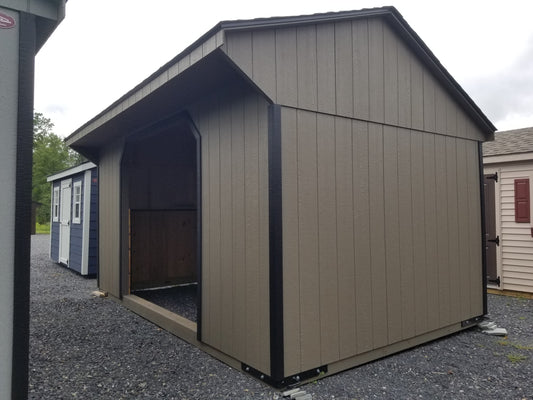 10x16 Run-In Shed with SmartTec Siding