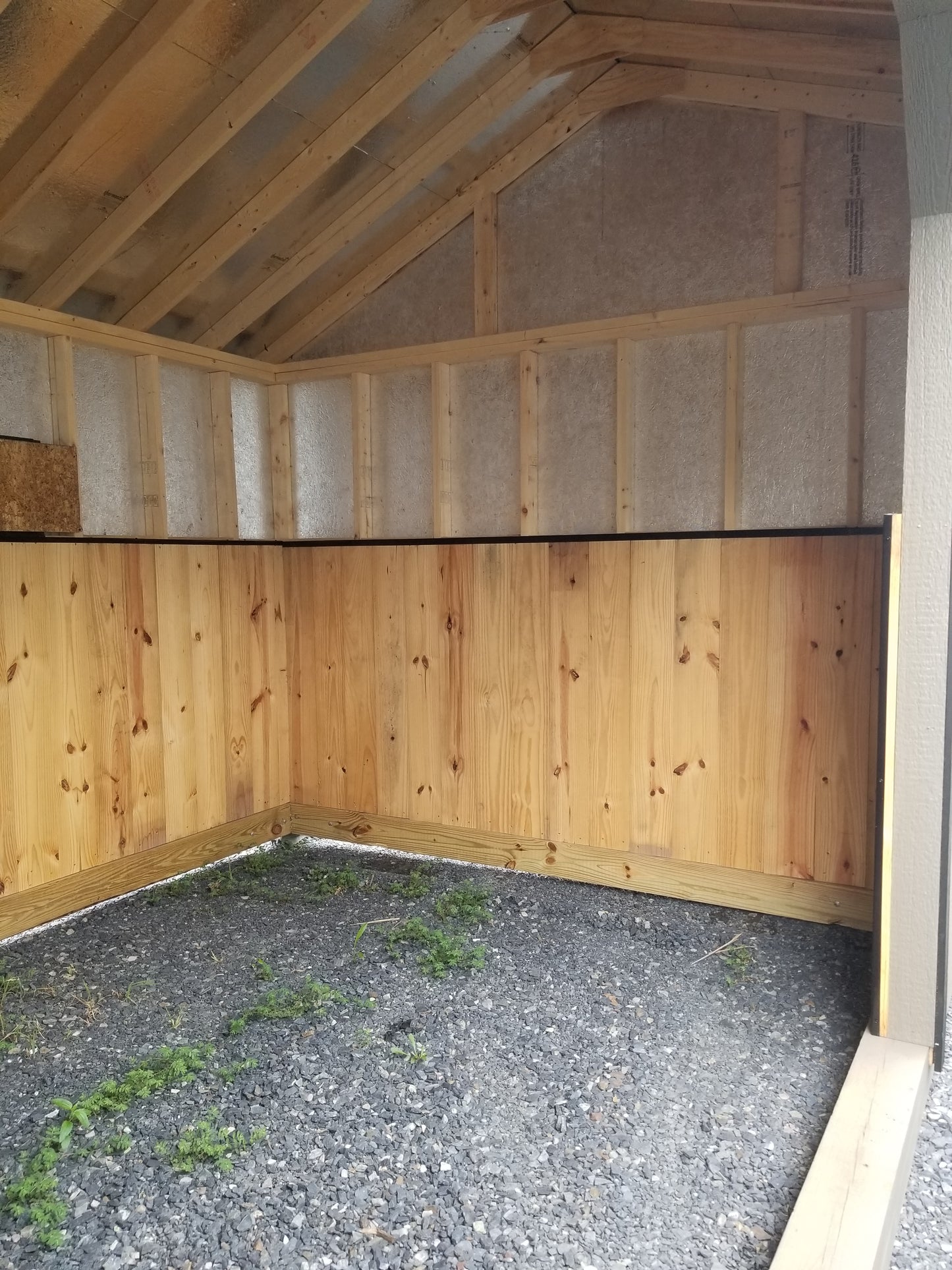 10x16 Run-In Shed with SmartTec Siding