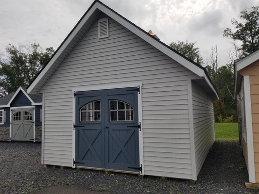 14x24 Colonial Garden Shed with Vinyl Siding