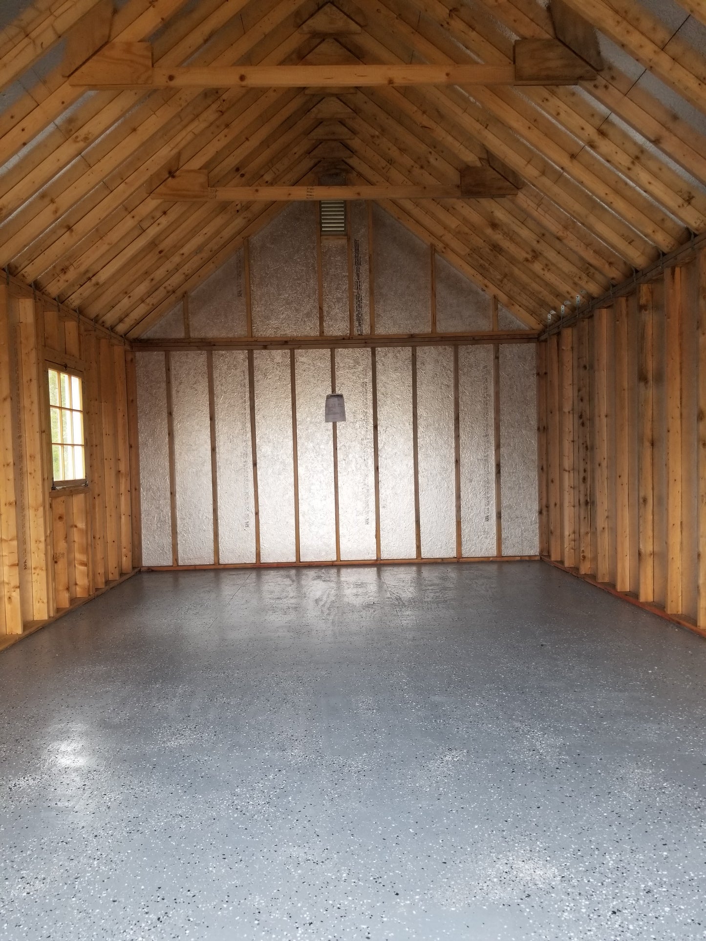 14x24 Colonial Garden Shed with Vinyl Siding