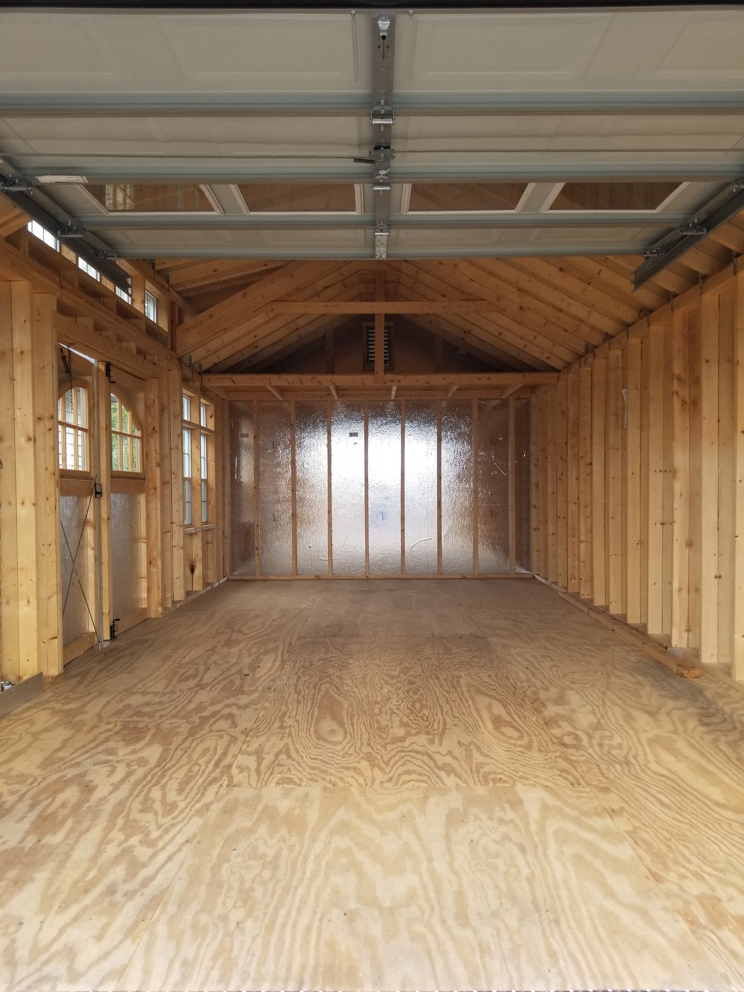 12x24 Garden Shed Garage with Lap Siding