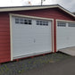 24x24 Doublewide Garage with Lap Siding