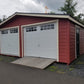 24x24 Doublewide Garage with Lap Siding