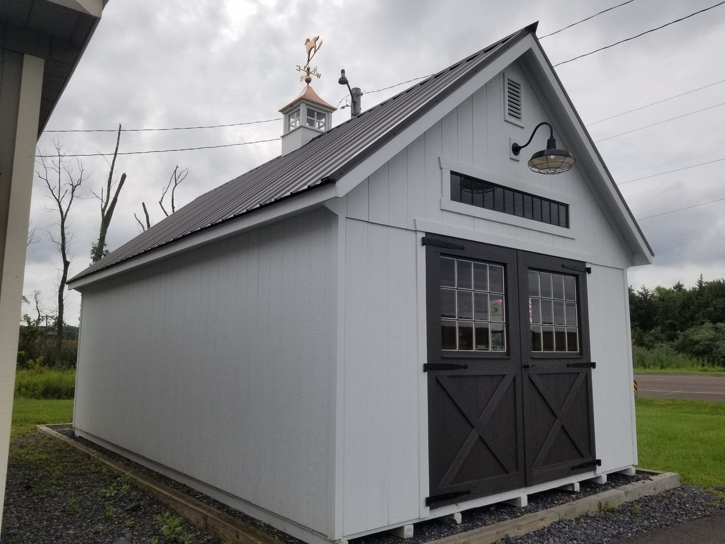 14x24 New England Barn with SmartTec Siding