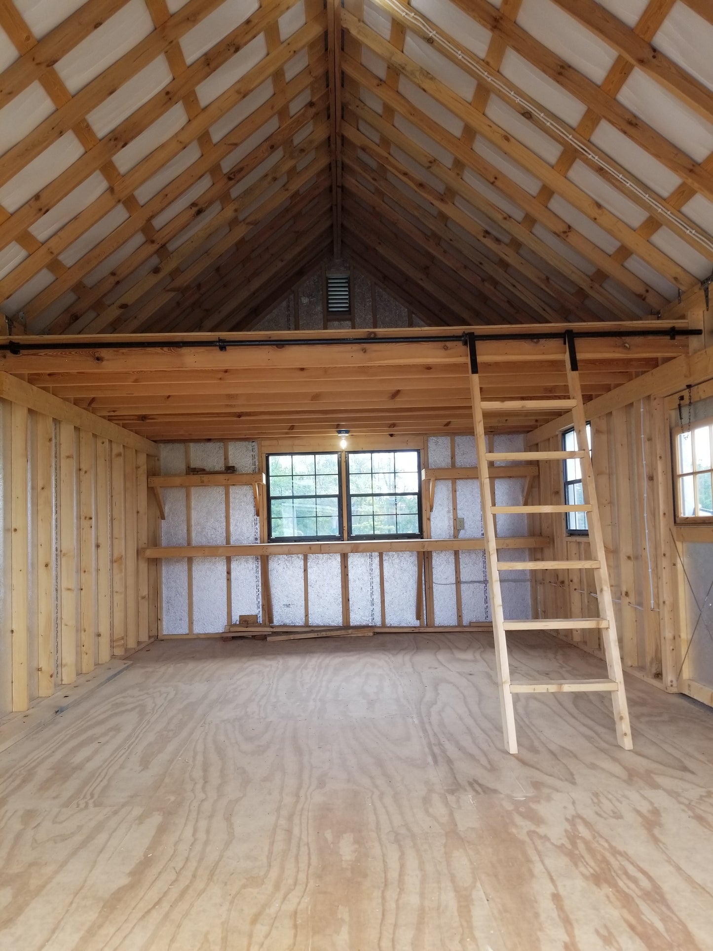 14x24 New England Barn with SmartTec Siding