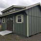 12x20 Garden Quaker with SmartPanel Board & Batten Siding