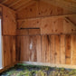 10x14 Horse Run-in with Pine Board & Batten Siding