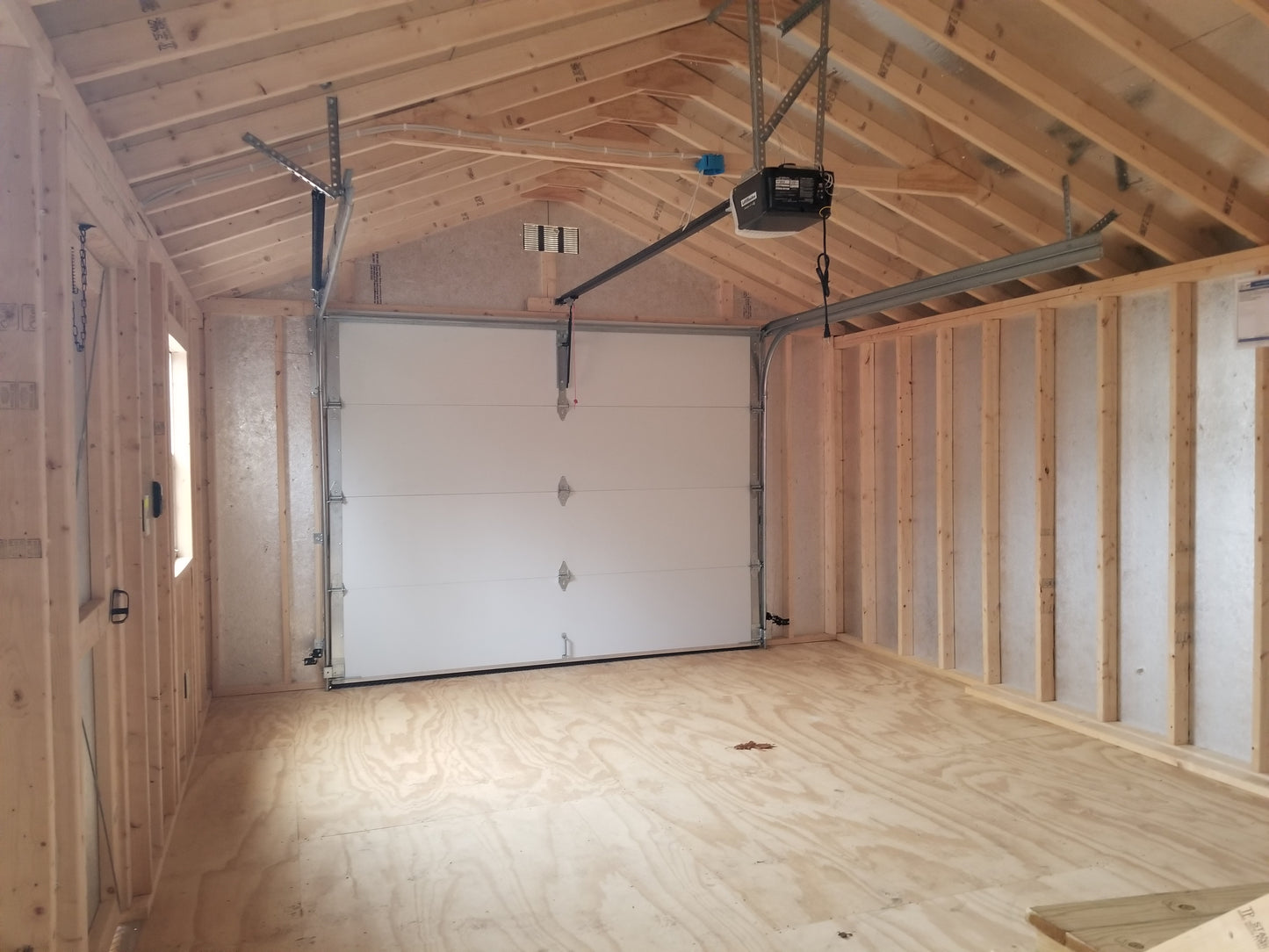 14x22 A-frame Garage with SmartTec Siding