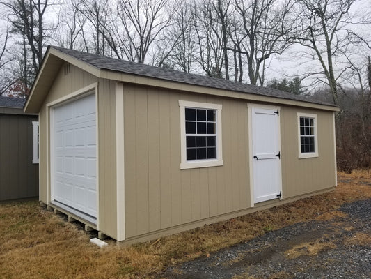 14x22 A-frame Garage with SmartTec Siding