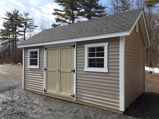 10x16 Garden Shed with Vinyl Siding