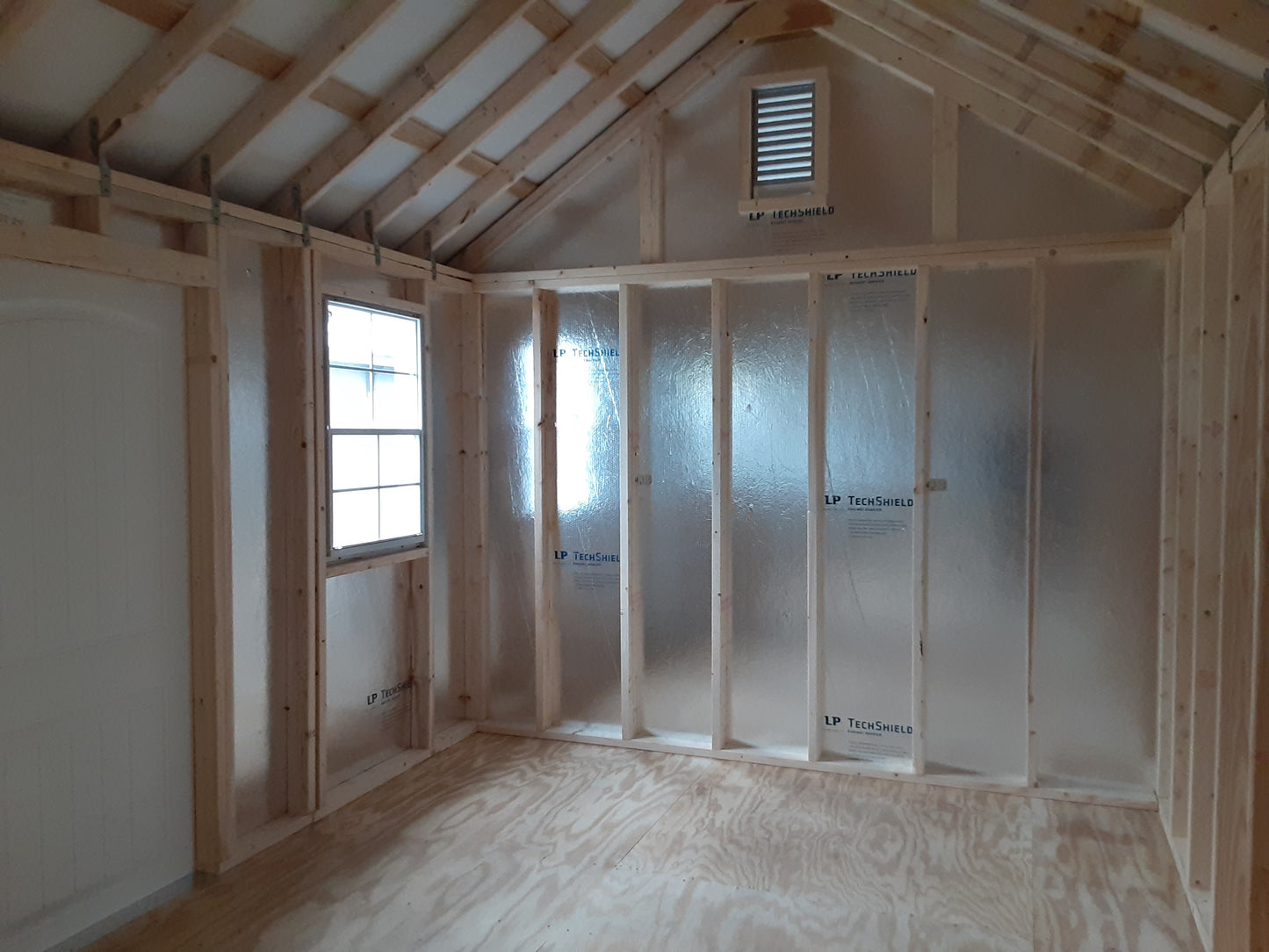 10x16 Garden Shed with Vinyl Siding