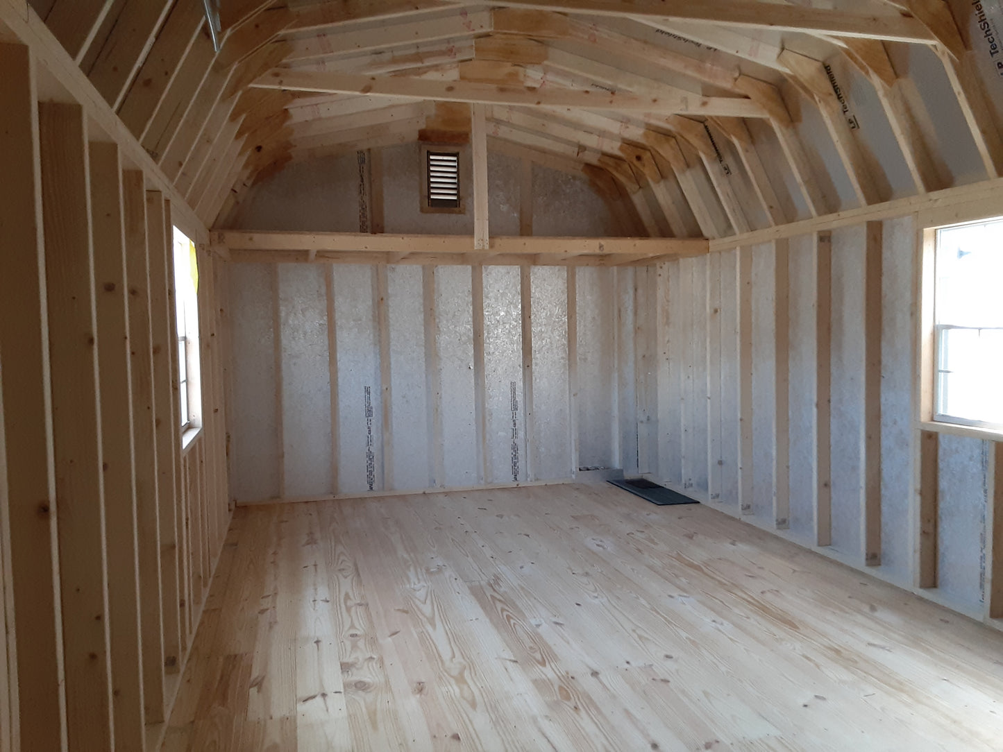 12x24 High Barn Garage with SmartTec Siding