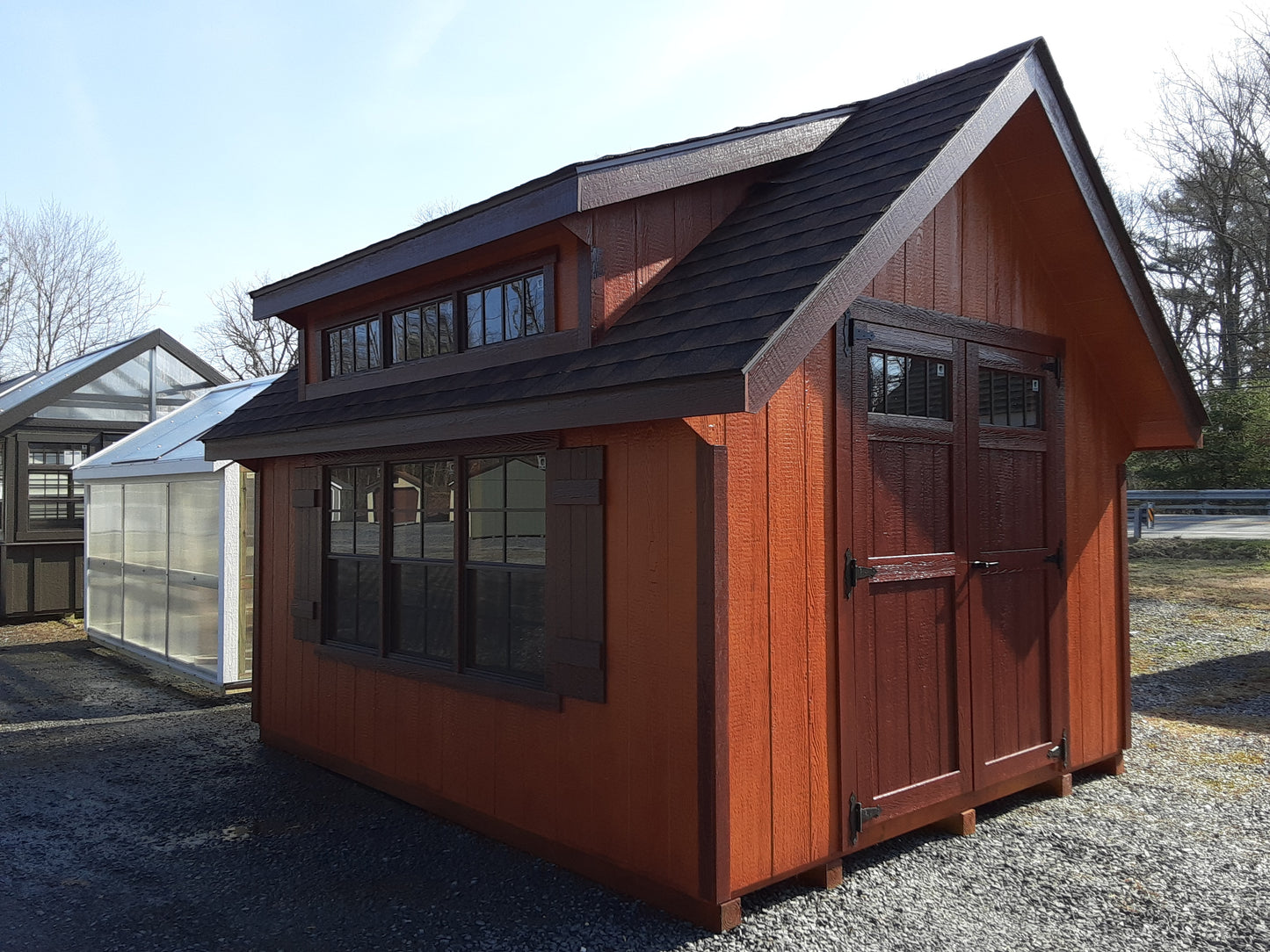 10x12 Garden Chalet with SmartTec Siding