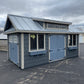 10x18 Garden Shed with Standing Seam Roof