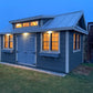 10x18 Garden Shed with Standing Seam Roof