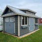 10x18 Garden Shed with Standing Seam Roof