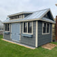 10x18 Garden Shed with Standing Seam Roof