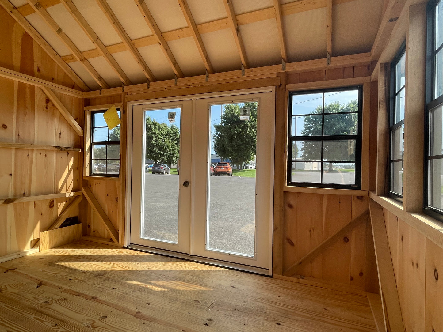 10x12 Garden Shed with Pine Board  & Batten Siding