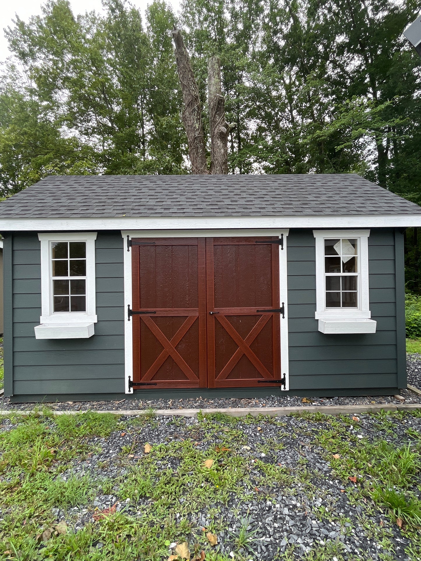 10x16 Hardie Lap Garden Shed