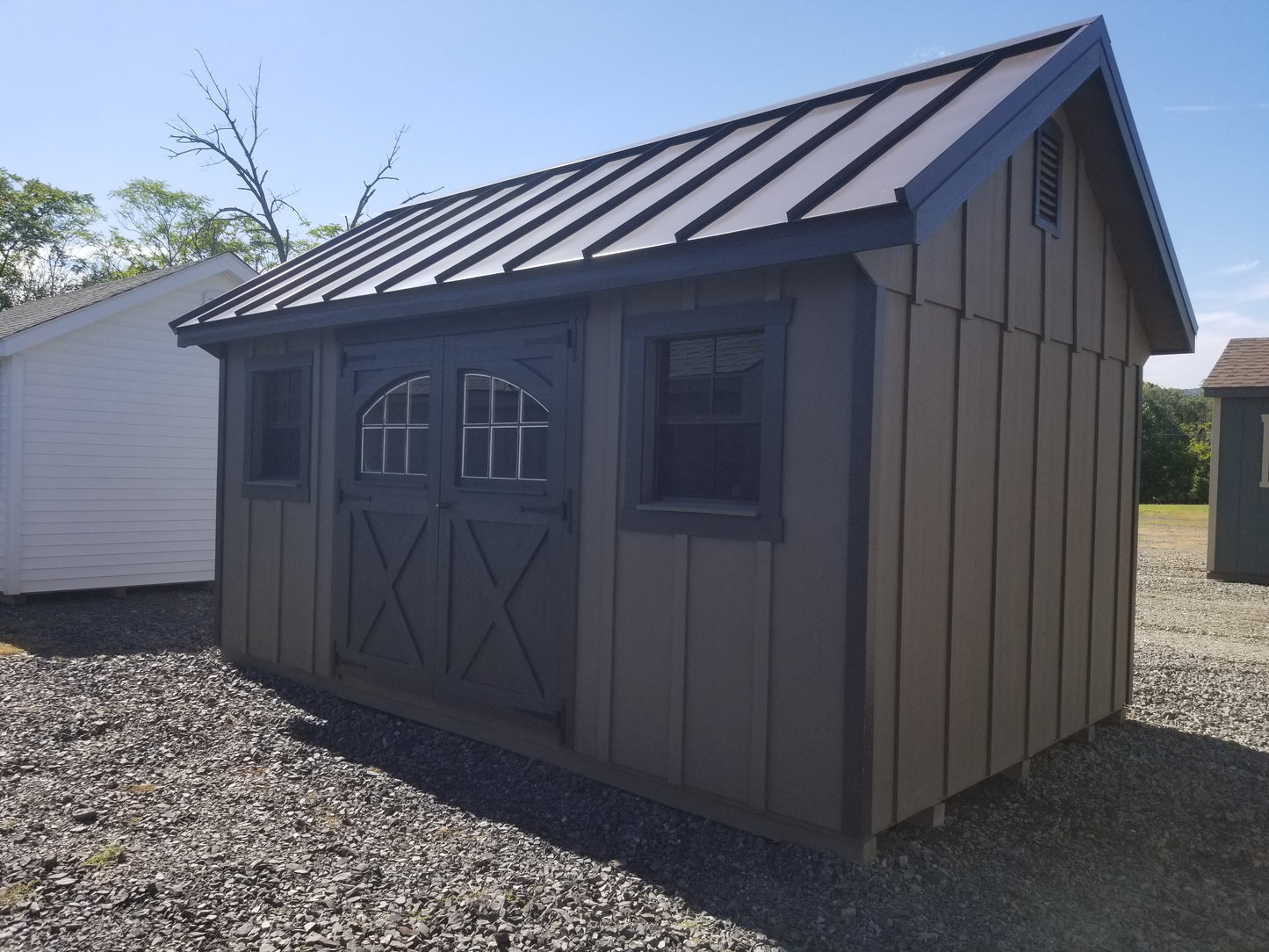 10x16 Garden with SmartPanel Board & Batten Siding