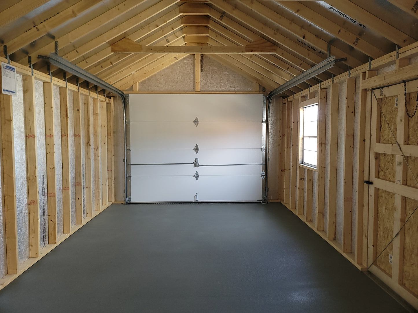 12x20 Garden Shed Garage with SmartTec Siding