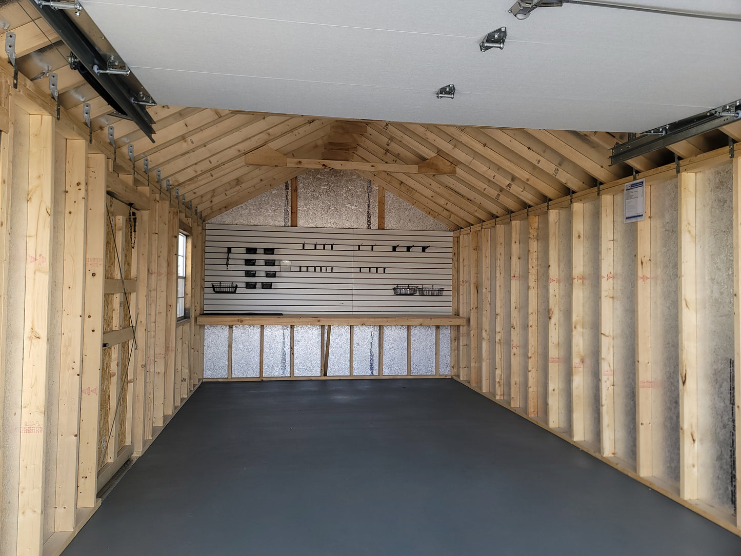 12x20 Garden Shed Garage with SmartTec Siding