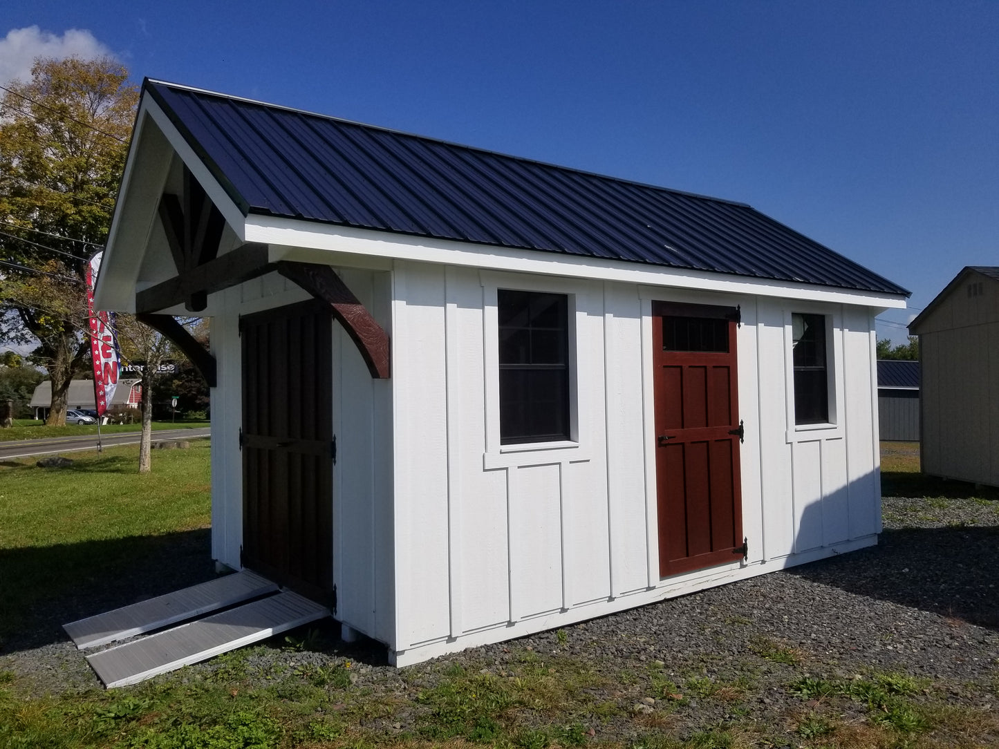 10x16 Garden With Smart Panel Board & Batten Siding