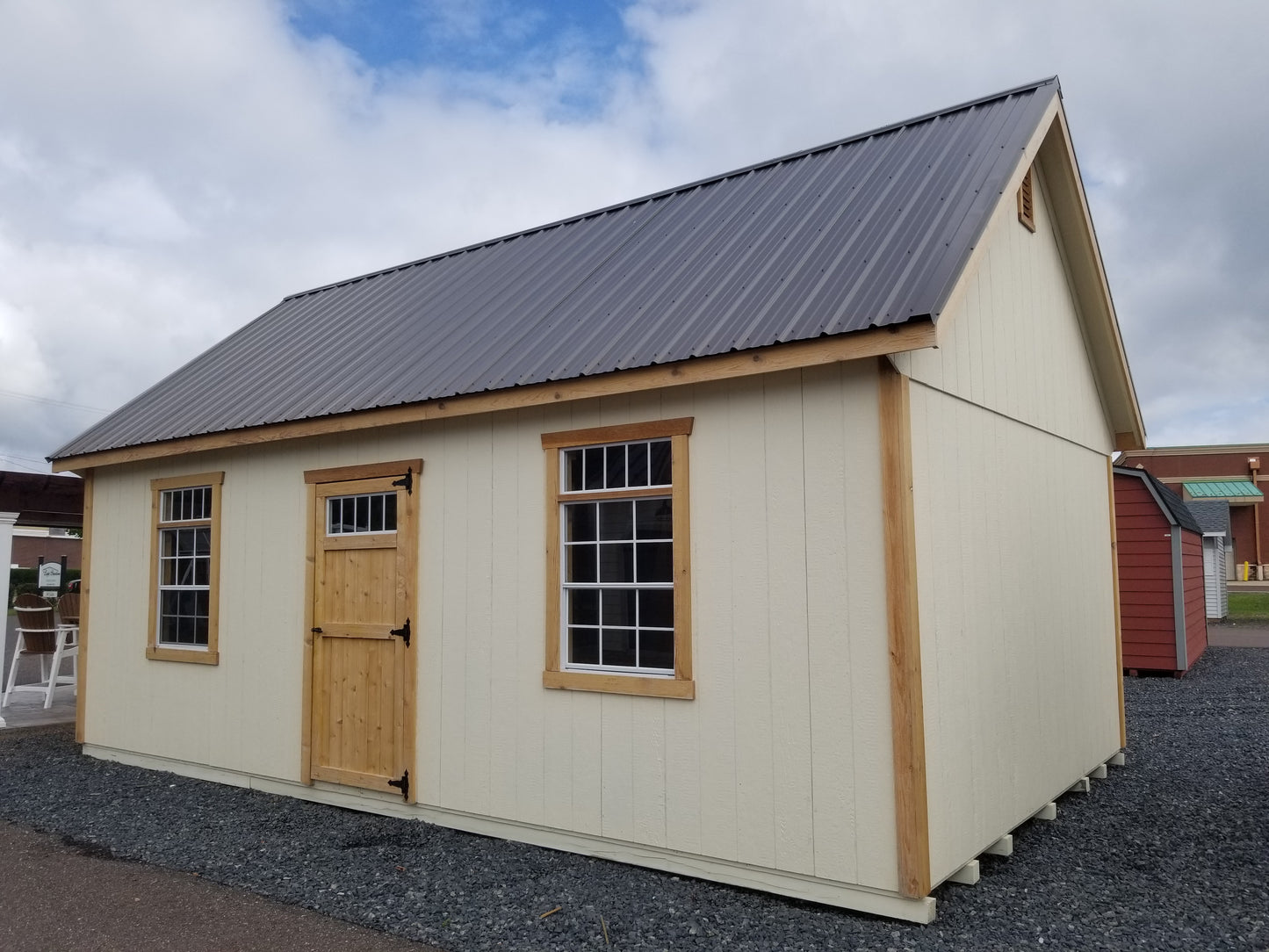 14x24 New England Barn with SmartTec Siding