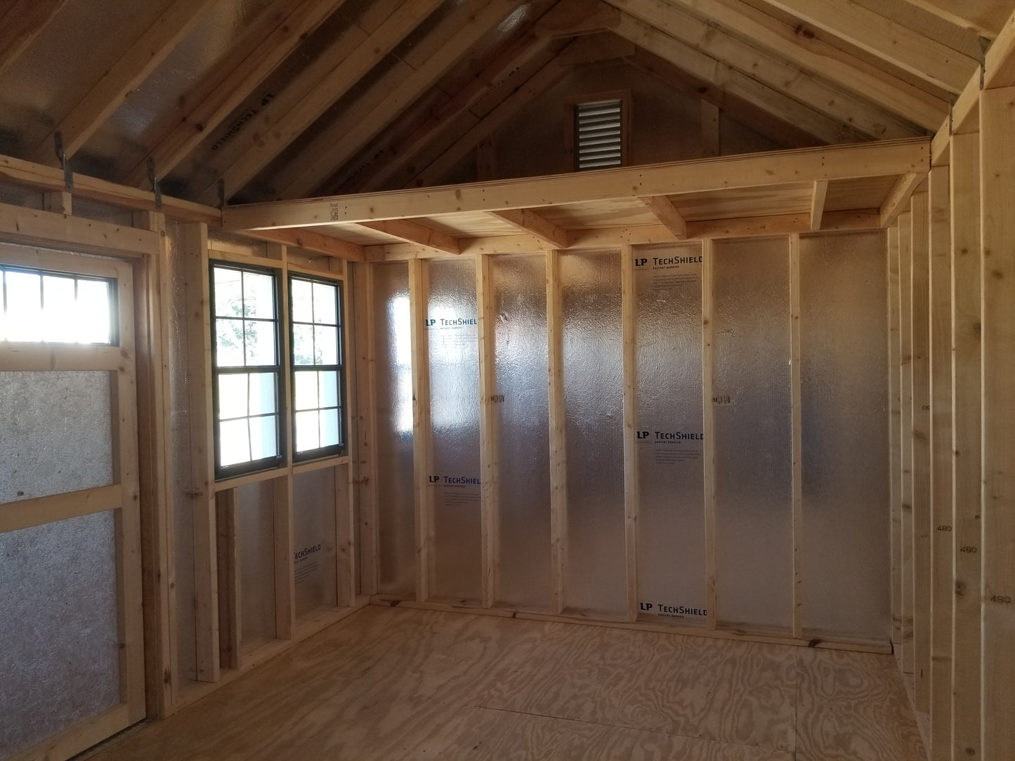 10x16 Garden Shed with Vinyl Siding