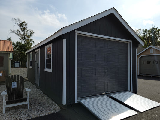 12x20 Garden Shed Garage with SmartTec Siding