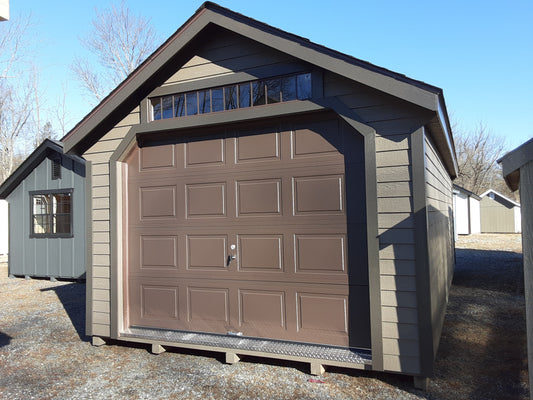 12x24 Garden Garage with Lap Siding