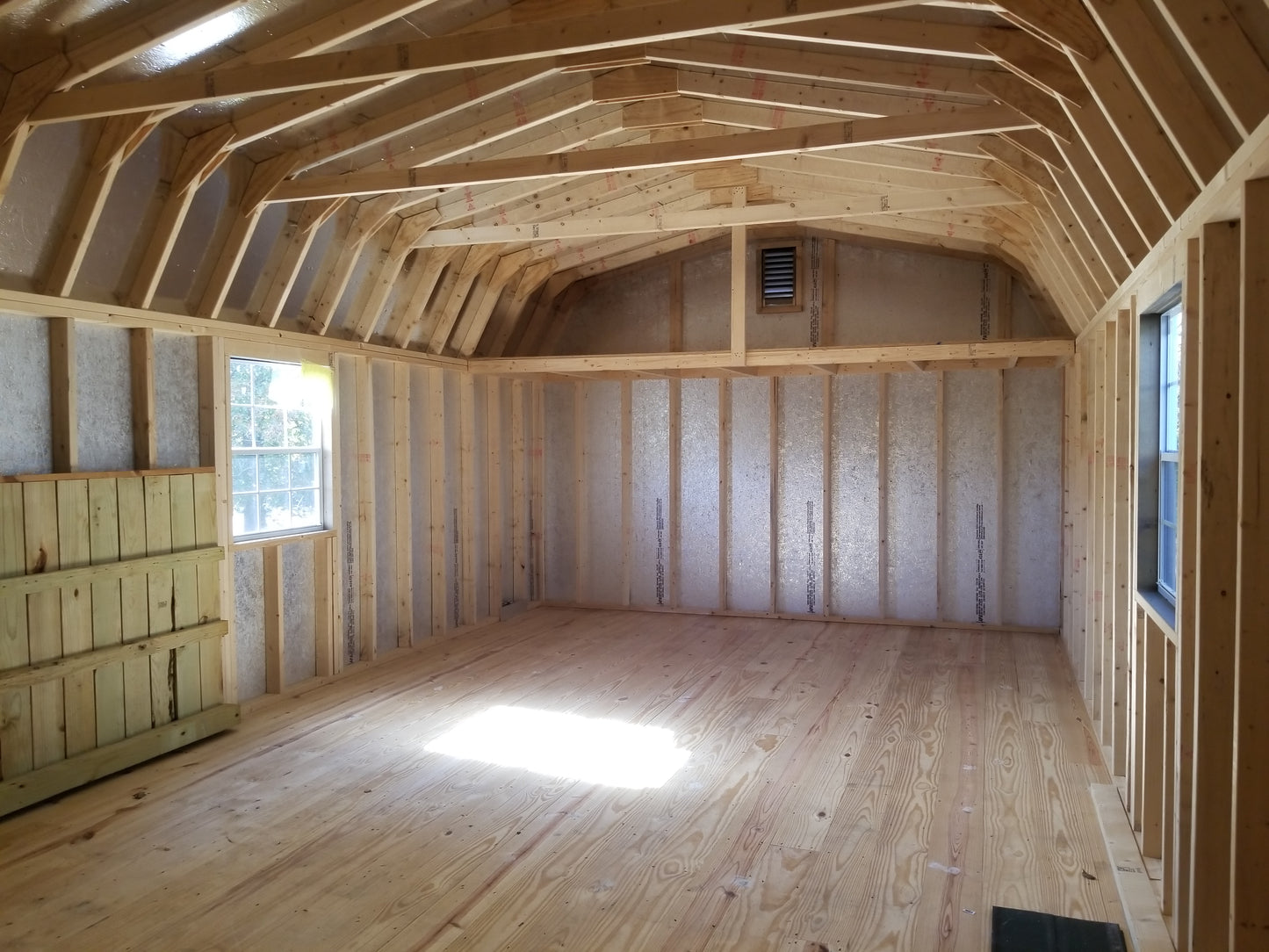 14x28 High Barn Garage with SmartTec Siding