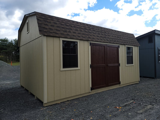 12x18 High Barn with SmartTec Siding