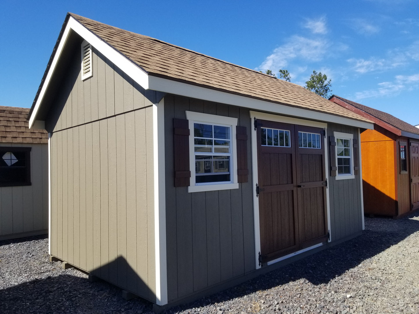 10x16 Garden Shed with SmartTec Siding