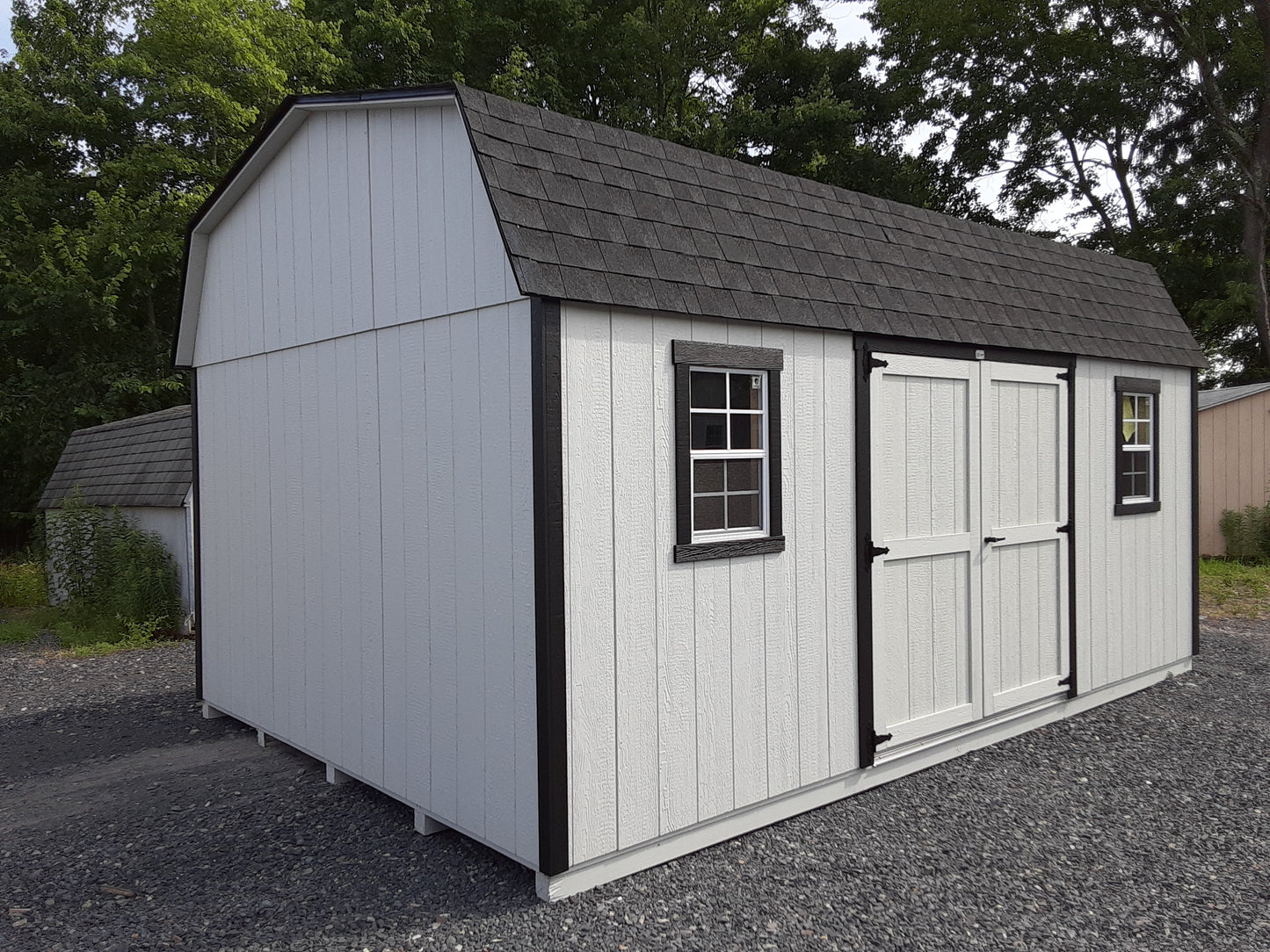 12x18 High Barn with SmartTec Siding