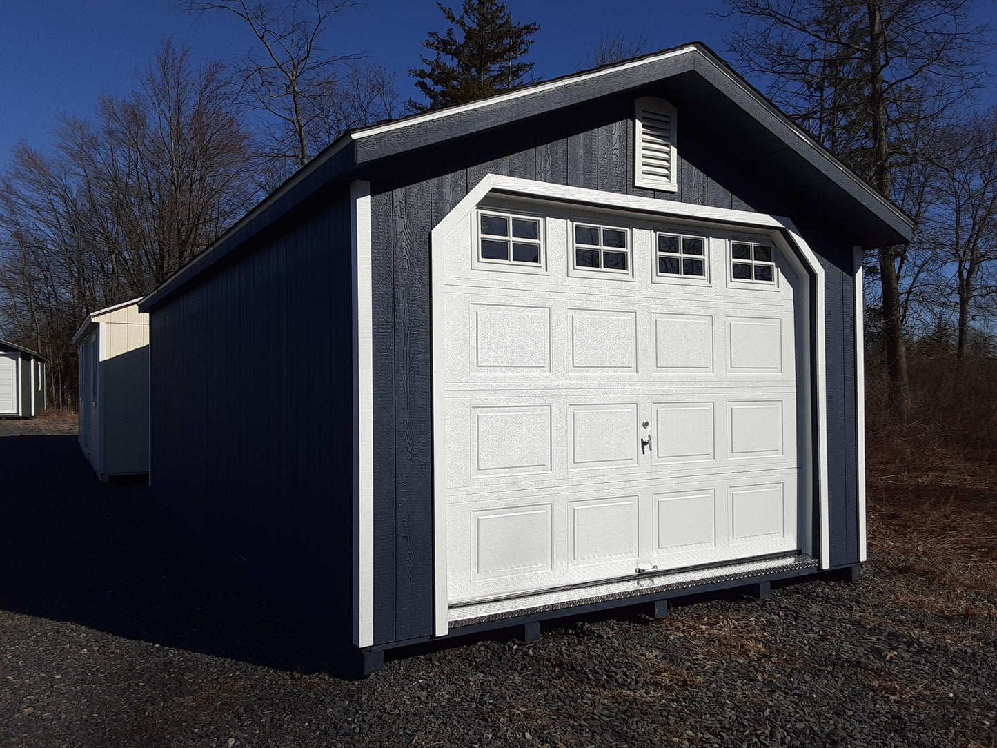 12x24 A-frame Garage with SmartTec Siding